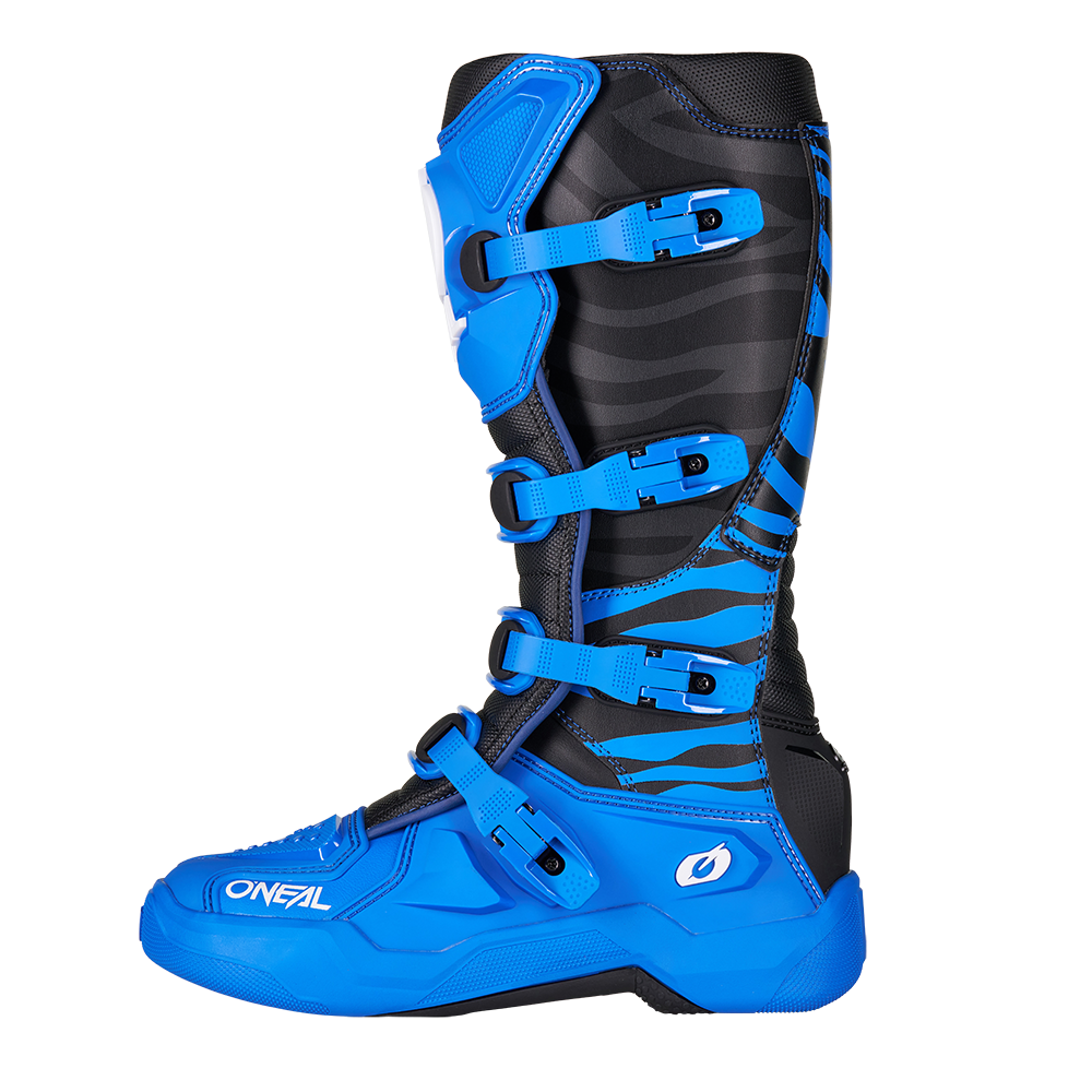 Мотокрос ботуши O'NEAL 3SRS MX ZEBRA BLUE